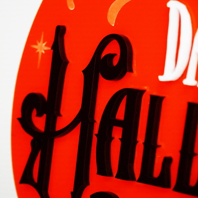 萬聖節南瓜門牌 - FLUX Inc - 002