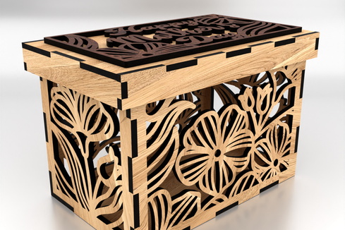 母親節禮品盒 母親節禮品盒 - LaserCutano - 002