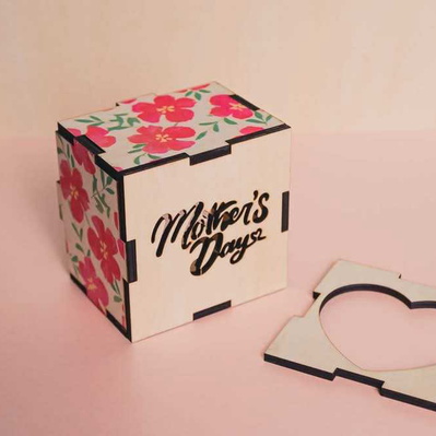 Mother’s Day Photo Frame Storage Box - FLUX Inc - 001