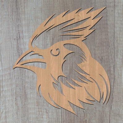 Cardinal Laser SVG - HappyDesignStudio - 002