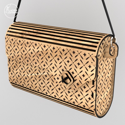 Stylish Women's Clutch - LaserCutano - 002